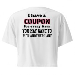 Ladies Festival Cali Crop Top Tee