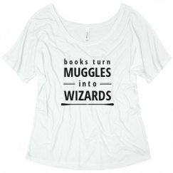 Ladies Flowy Slouchy Tee