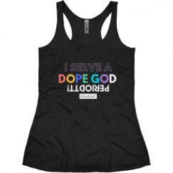 Ladies Slim Fit Super Soft Racerback Triblend Tank