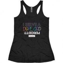 Ladies Slim Fit Super Soft Racerback Triblend Tank