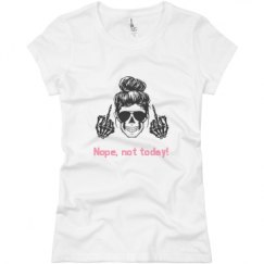 Ladies Slim Fit Basic Promo Jersey Tee