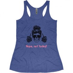 Ladies Slim Fit Super Soft Racerback Triblend Tank