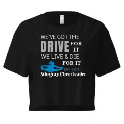 Ladies Festival Cali Crop Top Tee