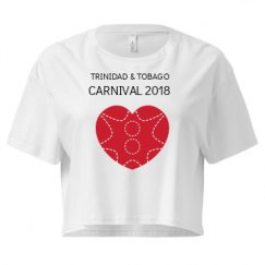 Ladies Festival Cali Crop Top Tee