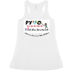 Ladies Flowy Racerback Tank