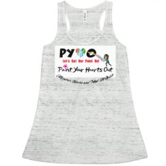 Ladies Flowy Racerback Tank