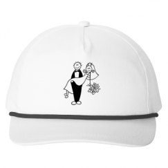 Snapback Five-Panel Rope Hat