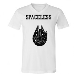 Unisex V-Neck Jersey Tee