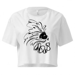 Ladies Festival Cali Crop Top Tee