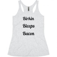 Ladies Slim Fit Super Soft Racerback Triblend Tank