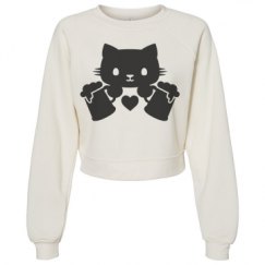 Women's Raglan Pullover Fleece