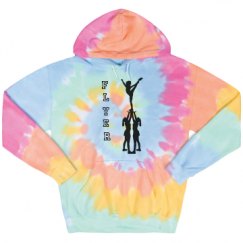 Unisex Tie-Dye Fleece Hoodie