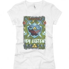 Ladies Slim Fit Basic Promo Jersey Tee