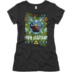 Ladies Slim Fit Super Soft Triblend Tee