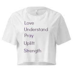 Ladies Festival Cali Crop Top Tee