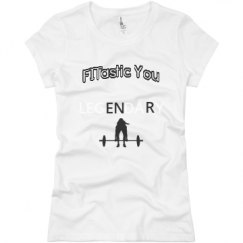 Ladies Slim Fit Basic Promo Jersey Tee