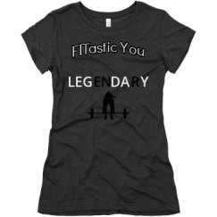 Ladies Slim Fit Super Soft Triblend Tee