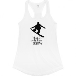 Ladies Slim Fit Racerback Tank Top