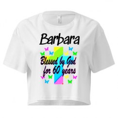 Ladies Festival Cali Crop Top Tee