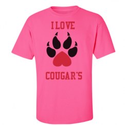 Unisex Ultra Cotton Safety Neon Crewneck Tee