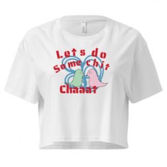 Ladies Festival Cali Crop Top Tee