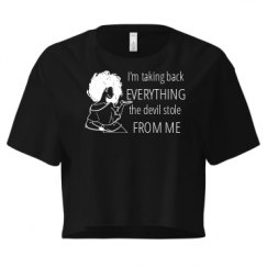 Ladies Festival Cali Crop Top Tee