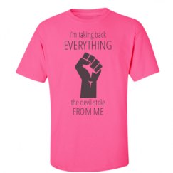 Unisex Ultra Cotton Safety Neon Crewneck Tee