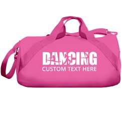 Add Your Text Dancing Duffel Bag