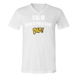 Unisex V-Neck Jersey Tee