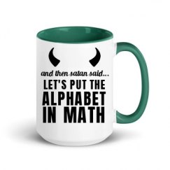 15oz Ceramic Mug with Color Inside