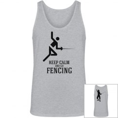 Keep calm and go fencing