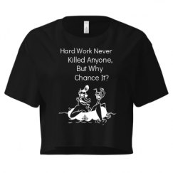 Ladies Festival Cali Crop Top Tee