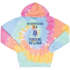 Unisex Tie-Dye Fleece Hoodie
