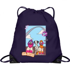 Port & Company Drawstring Cinch Bag