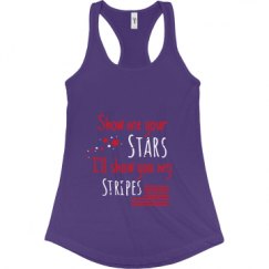Ladies Slim Fit Racerback Tank Top