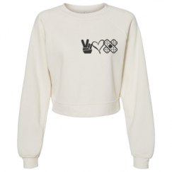 Women's Raglan Pullover Fleece