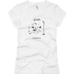 Ladies Slim Fit Basic Promo Jersey Tee