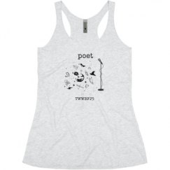 Ladies Slim Fit Super Soft Racerback Triblend Tank