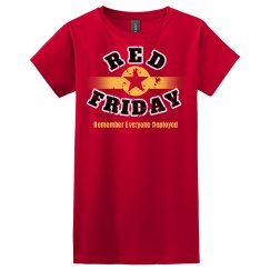 RED Friday Star Distressed