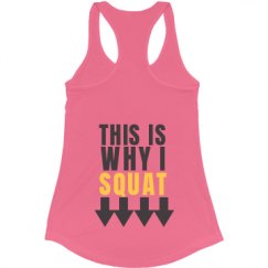 Ladies Slim Fit Racerback Tank Top