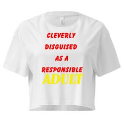 Ladies Festival Cali Crop Top Tee