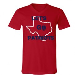 Unisex V-Neck Jersey Tee