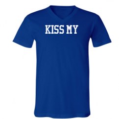 Unisex V-Neck Jersey Tee