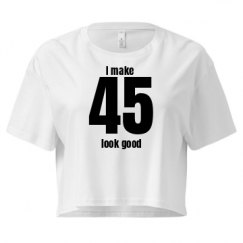 Ladies Festival Cali Crop Top Tee