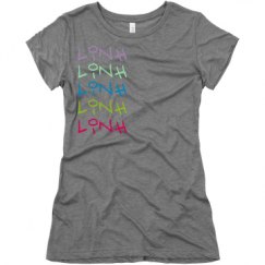 Ladies Slim Fit Super Soft Triblend Tee