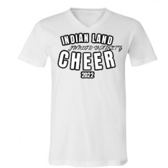 Unisex V-Neck Jersey Tee