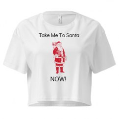 Ladies Festival Cali Crop Top Tee