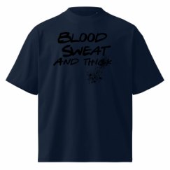 Unisex Organic Oversized High Neck T-Shirt