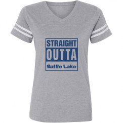 Ladies Relaxed Fit Vintage Sports Tee