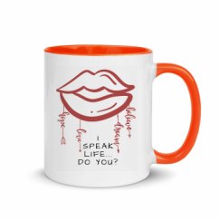 11oz Ceramic Mug with Color Inside